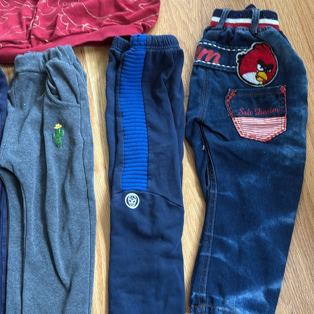 4-5T Bundle 9 kids pants and tops - Picture 4 of 9
